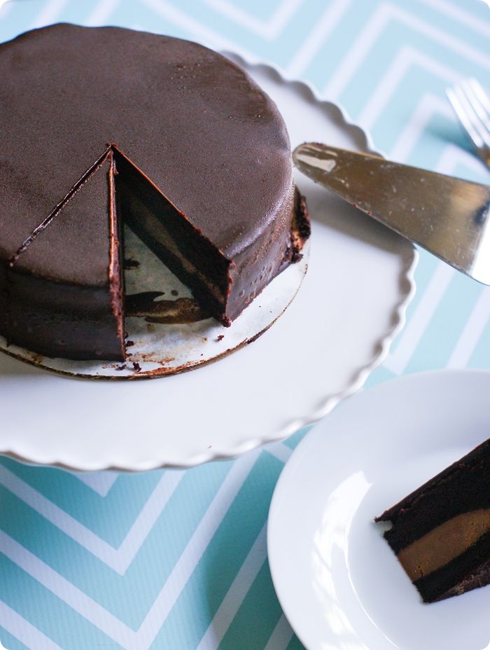 Sweet on Trader Joe's Saturdays Chocolate Ganache Torte Bake at 350°